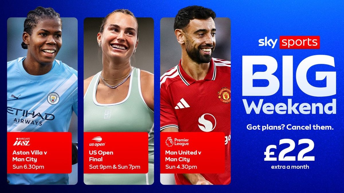 How to watch Sky Sport's Big Weekend