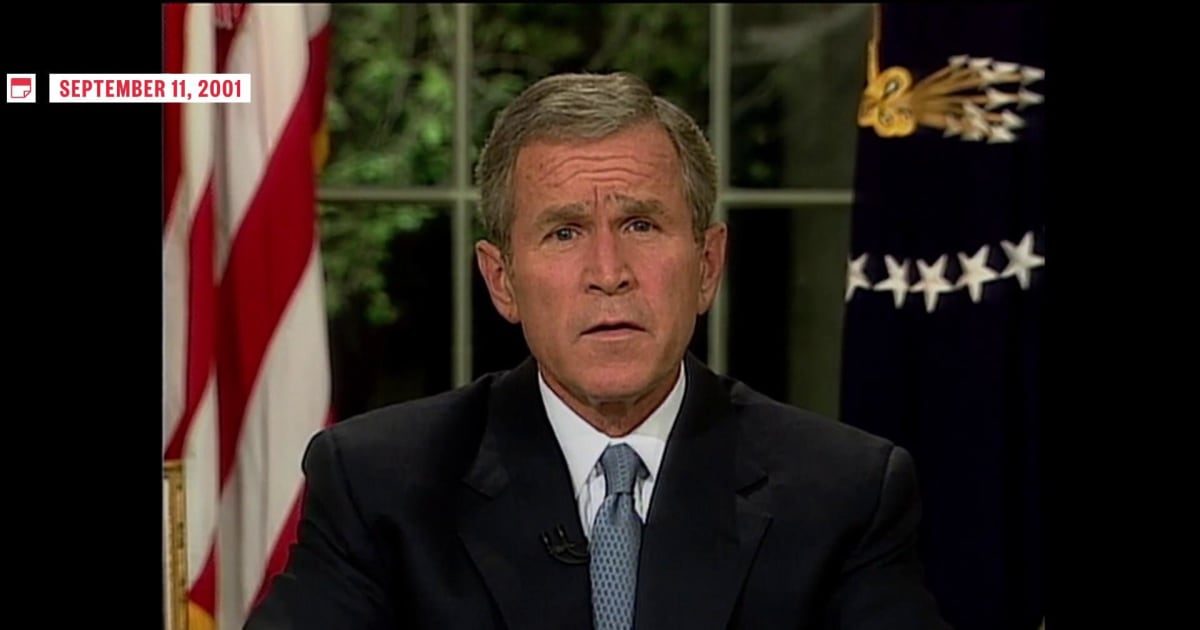 From the archives: George W. Bush’s Oval Office speech on 9/11