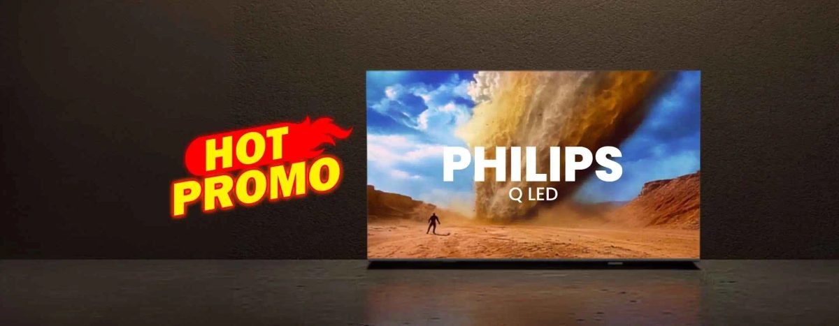 Smart TV 55″ 4K Philips a prezzo regalo su Amazon