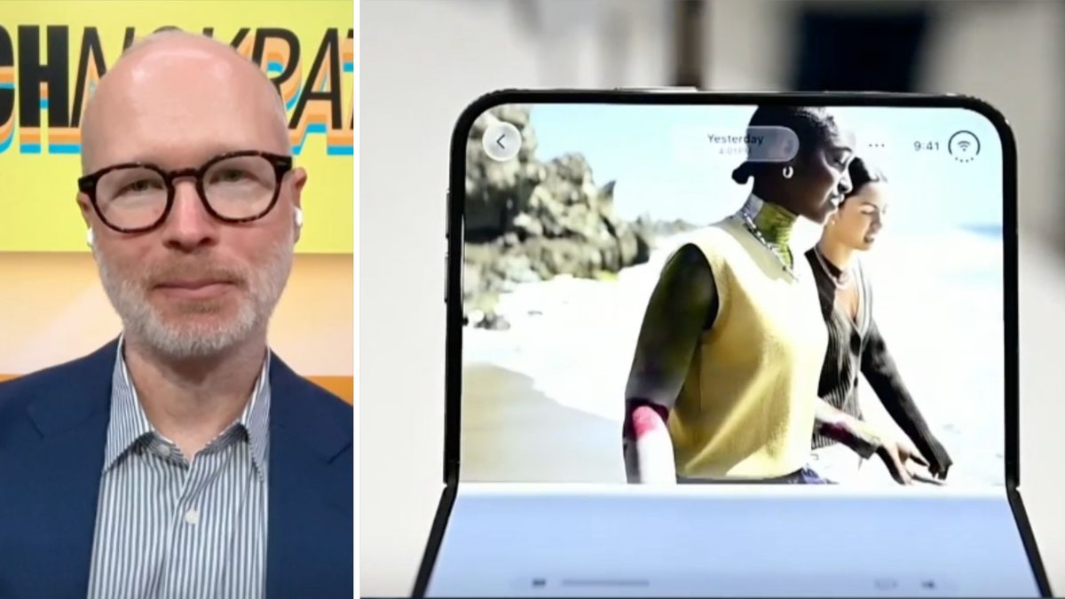 Apple lanserar vikbar telefon