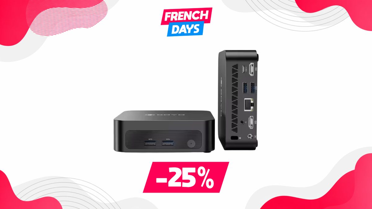 Pendant les French Days, ce mini PC avec l'Intel Core i7 voit son prix descendre à 100€