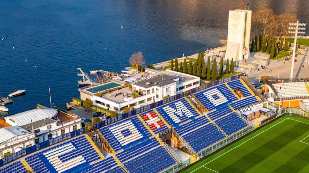 Direkt am Comer See - Ist das das schönste Stadion der Champions League?