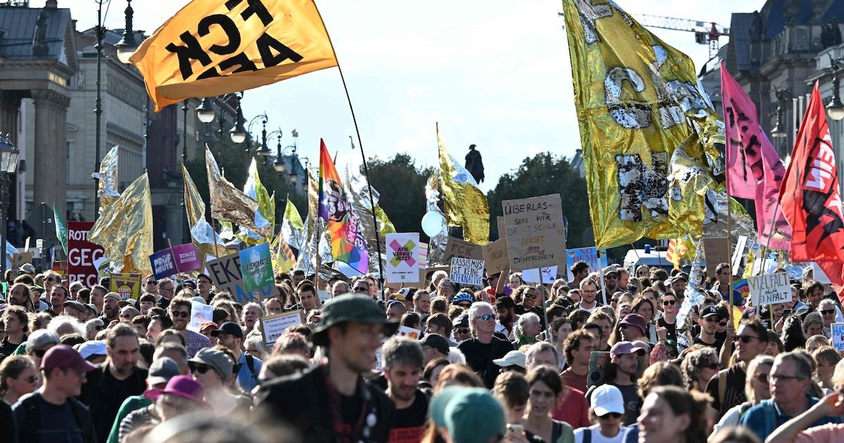 "Interdisez l’AfD maintenant" : 150.000 personnes manifestent en Allemagne contre l'extrême droite