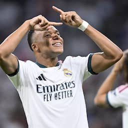 Mbappé helpt Real met twee treffers aan zege, goal Noslin bij gelijkspel Lazio