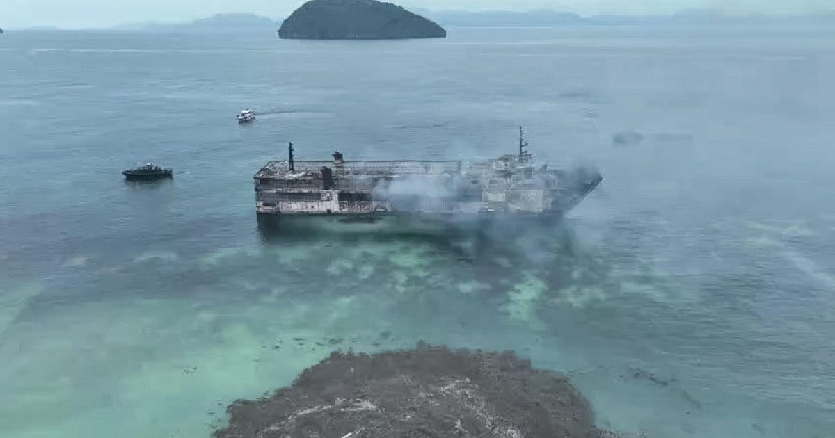 Fire on ferry off Philippines leaves dozens missing, kills several