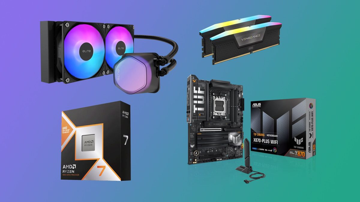 Build a high-end AMD gaming PC for less — Ryzen 7 9800X3D bundle includes an X870E motherboard, 32GB DDR5, AIO cooler a…