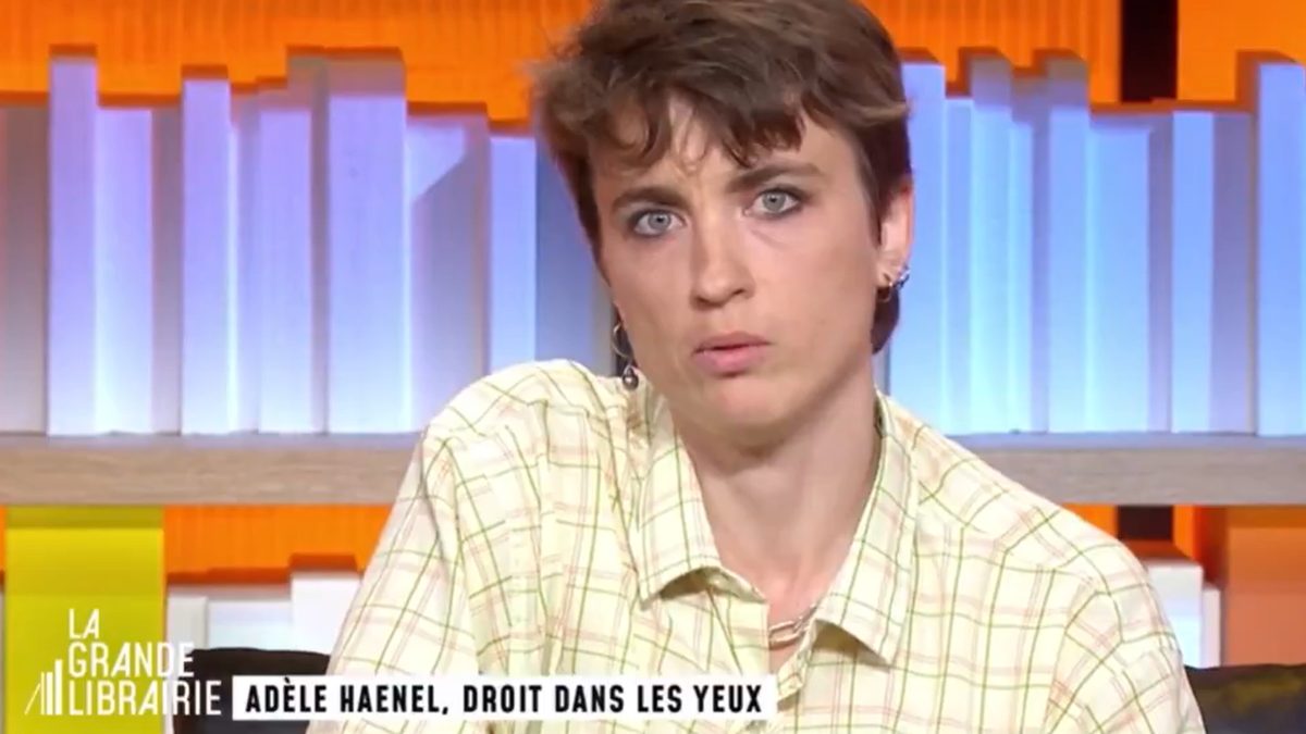 Adèle Haenel avait deux puissants messages à faire passer pour sa carte blanche dans « La Grande Librairie »