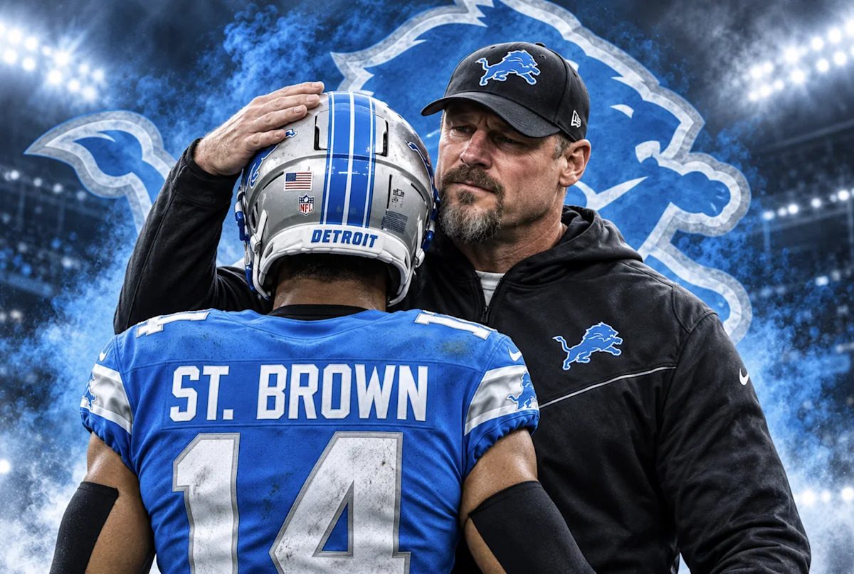 Dan Campbell Tells Amon-Ra St. Brown Where Lions Would Take Him in 2021 Redraft