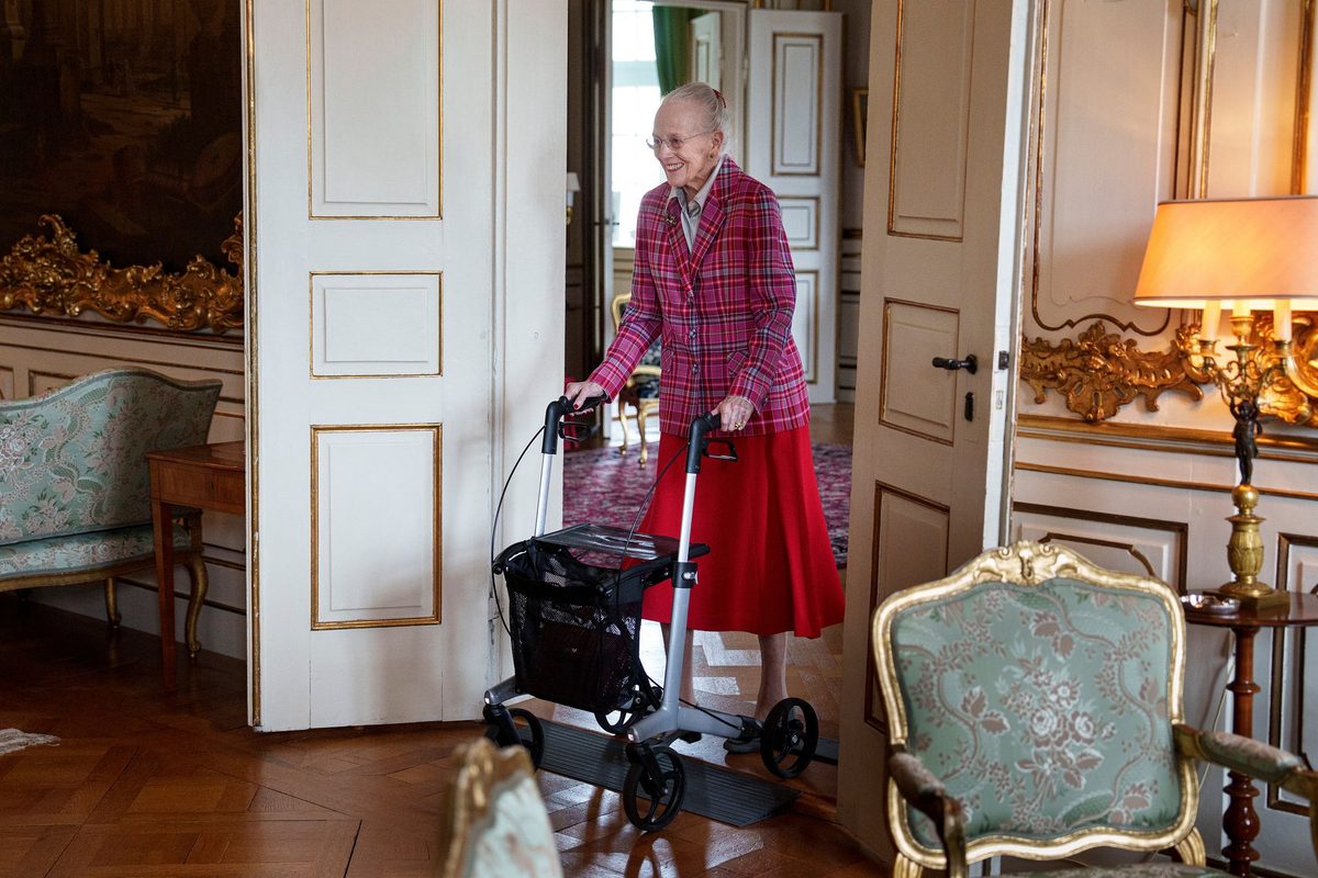 Dronning Margrethe utskrevet fra Rigshospitalet i Danmark