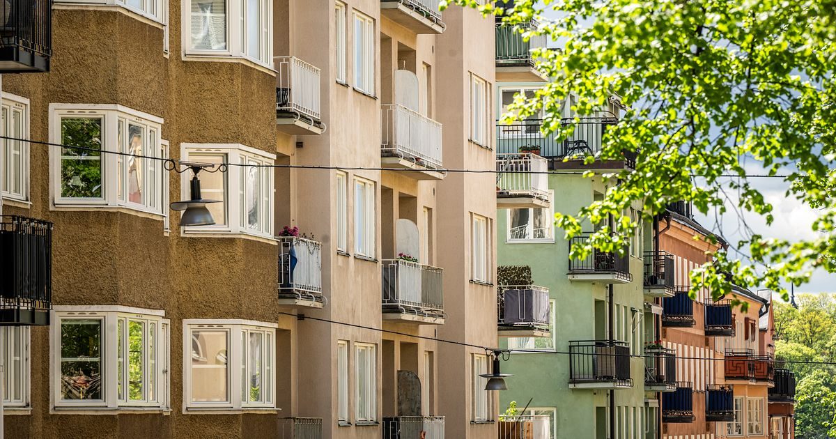 Mönstret för bopriserna – en grupp drar ifrån