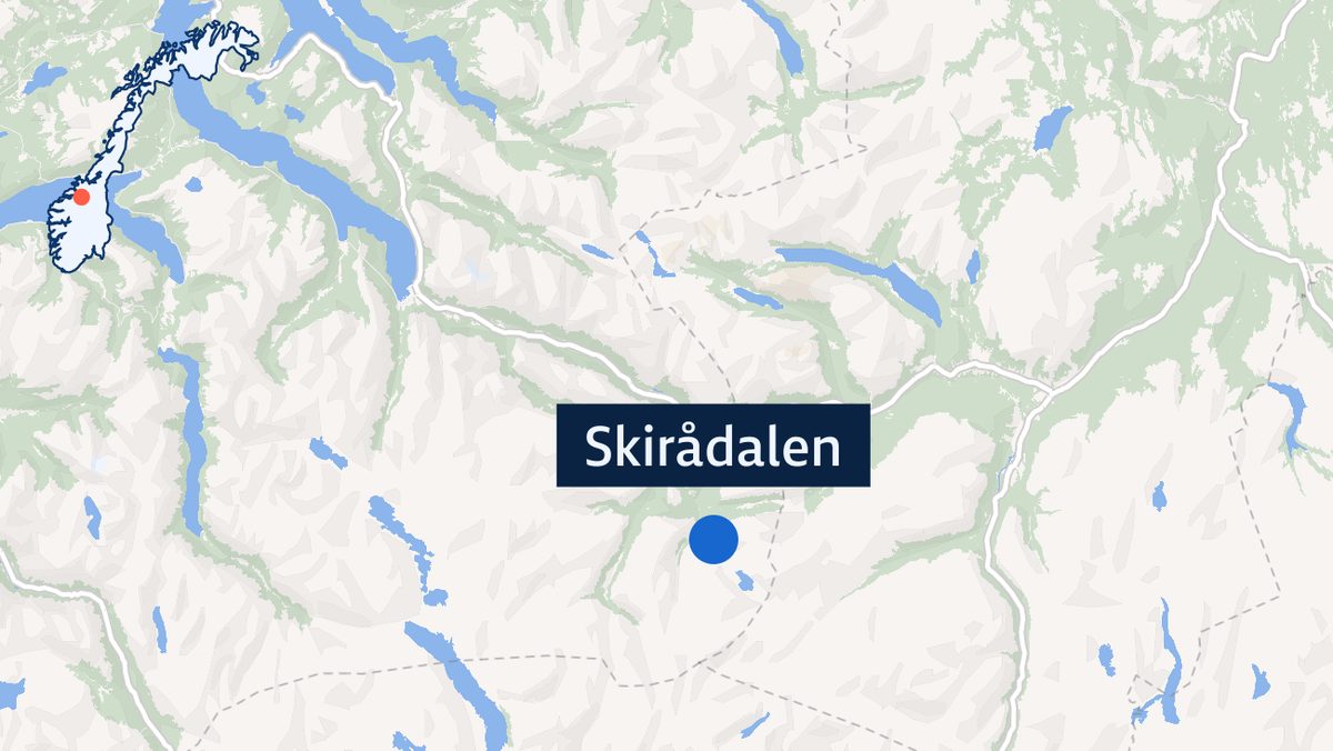 Startar redningsaksjon i Sunndal – person skal vere skadd