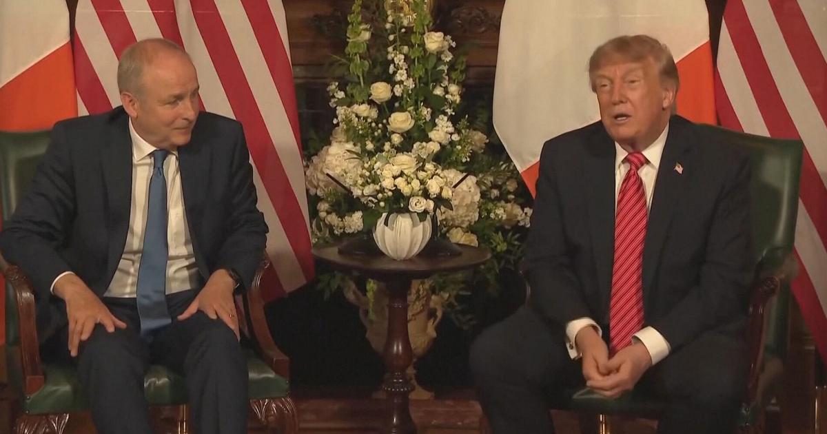 Trump scuote l'Irlanda: "Auspico l'unificazione", poi dura stoccata a Europa e Nato sull'Iran