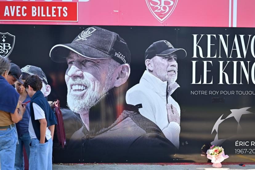Le programme de la cérémonie d'hommage à Éric Roy avant Brest-PSG