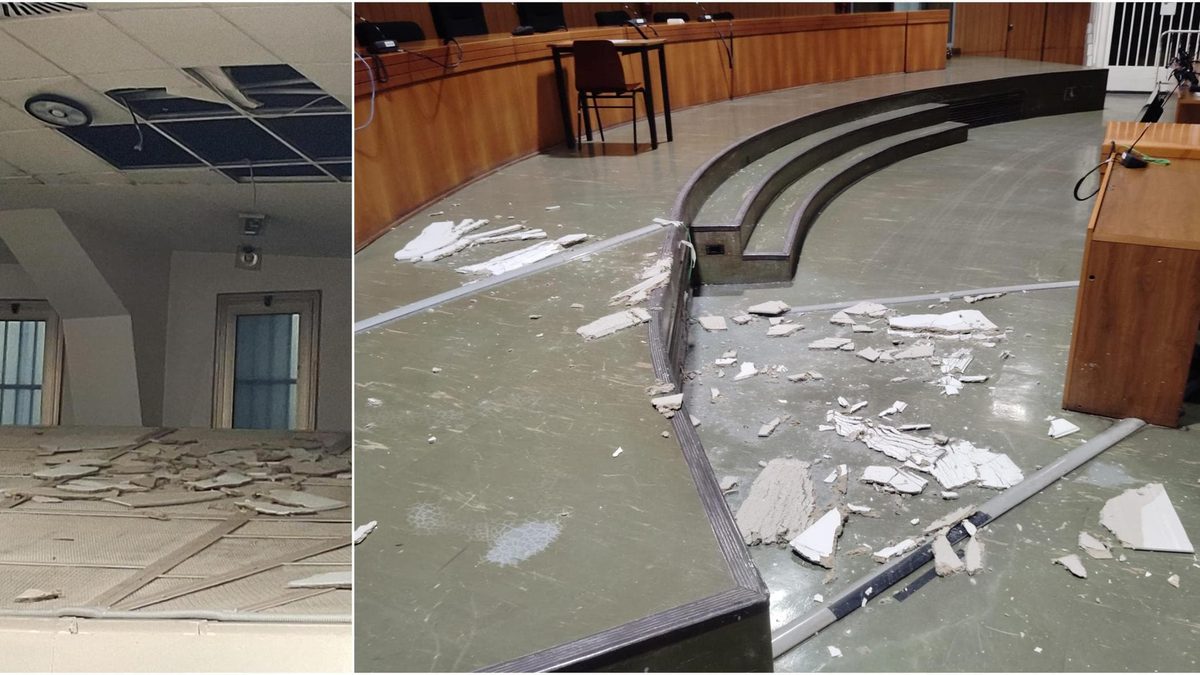 Crolla il controsoffitto dell’aula bunker di Milano: rinviato il processo Hydra sulle mafie del Nord