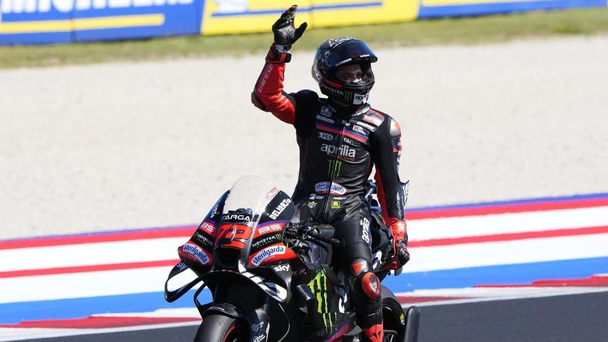 Bezzecchi se rinde ante Márquez en Misano: "Él ha sido mejor que yo"