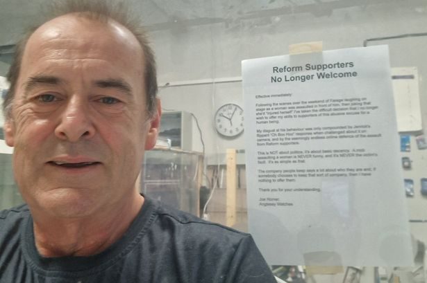 Shopkeeper bans Reform UK supporters telling Farage fans they're 'no longer welcome'