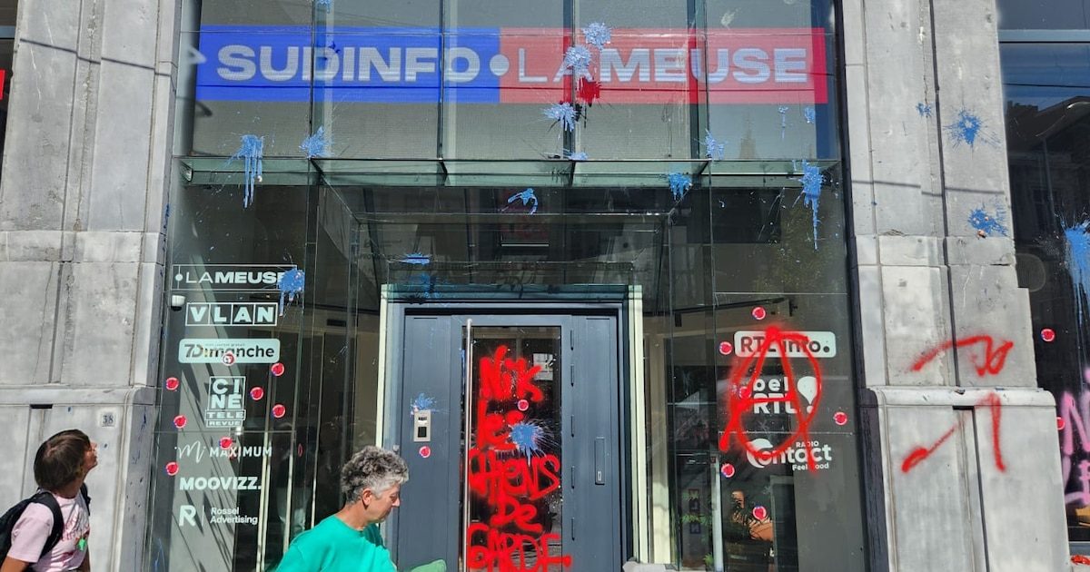 Liège : les locaux du journal La Meuse et de RTL une nouvelle fois pris pour cible