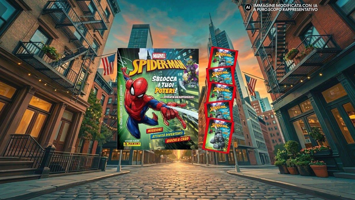 Amazon: finalmente disponibili le nuove bustine Panini di Spider-Man