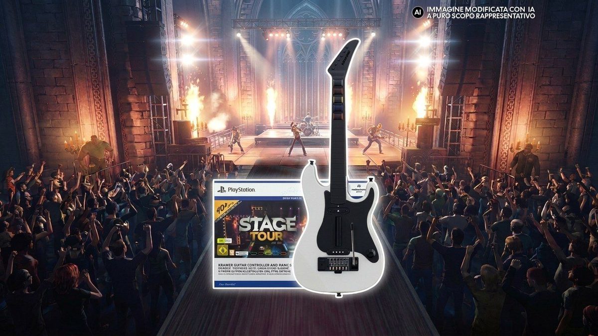 Amazon: preorder al minimo per Stage Tour CIB nel bundle con chitarra