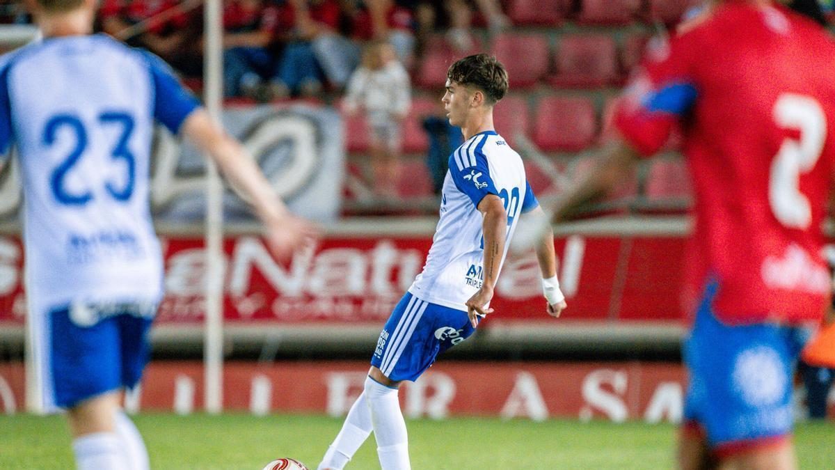 El central juvenil del Real Zaragoza Javier Berdejo, convocado con la selección española sub-17