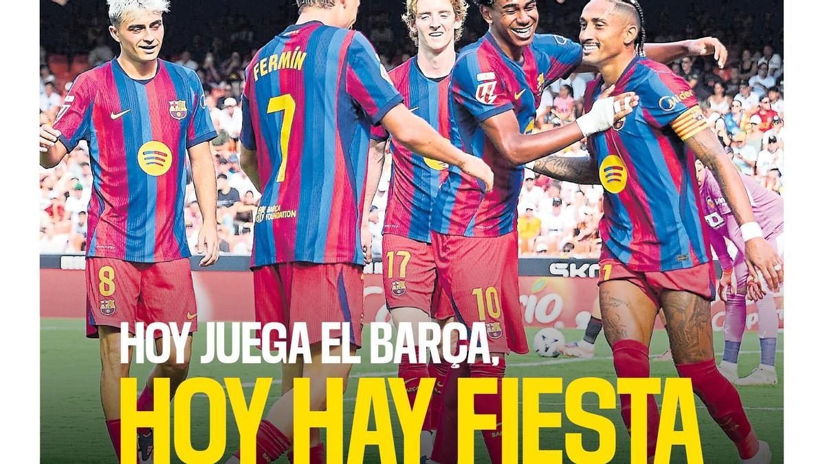 Esta es la portada SPORT de hoy, domingo 13 de septiembre de 2026