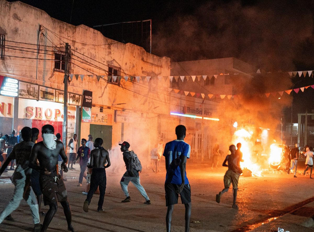 Protests turn violent in The Gambia over rolling blackouts