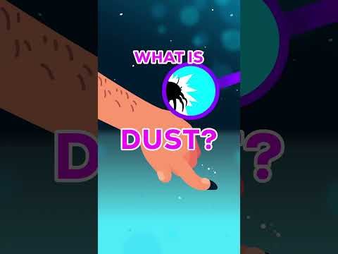 this dust can actually clean surfaces, who knew science could be so cool