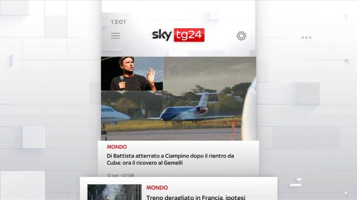 I titoli di Sky TG24 del 12 settembre: edizione delle 13