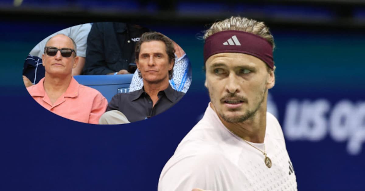 Woody Harrelson und Matthew McConaughey: Ausflug zum Zverev-Halbfinale