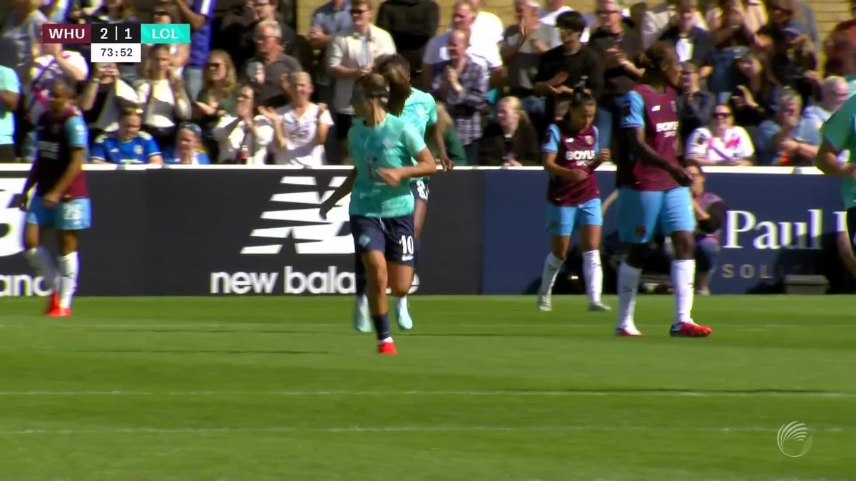 Danielle Van de Donk setter 1-2 mot West Ham