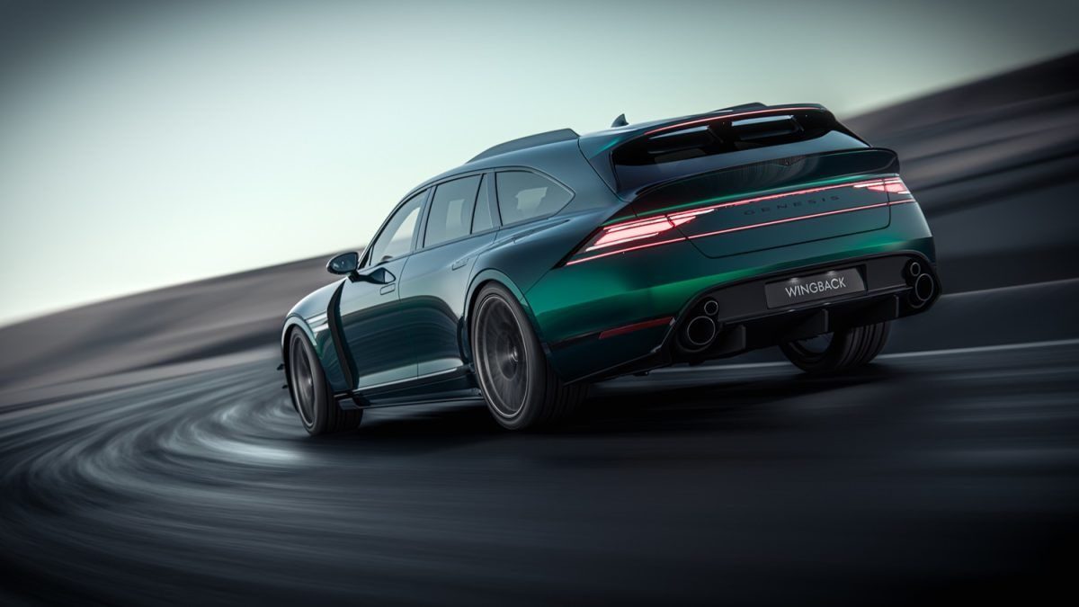 Genesis G90 Wingback Concept, l'ammiraglia diventa una station wagon sportiva