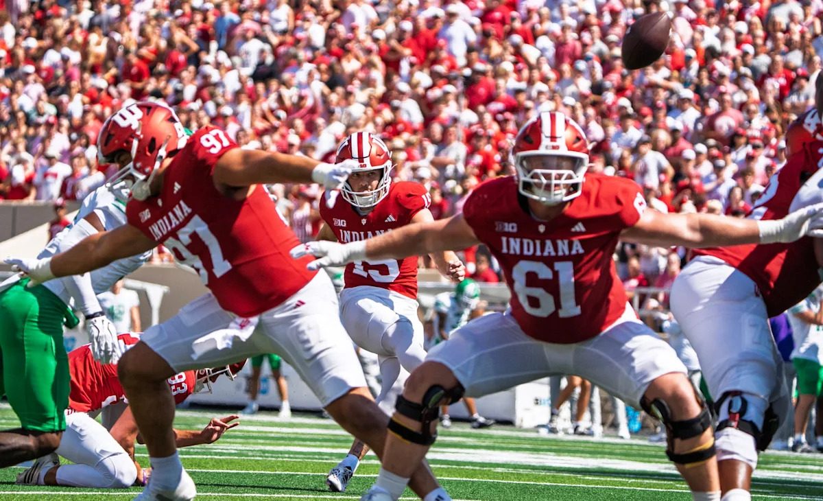 Why Indiana football backup kicker was specialist in win vs Howard