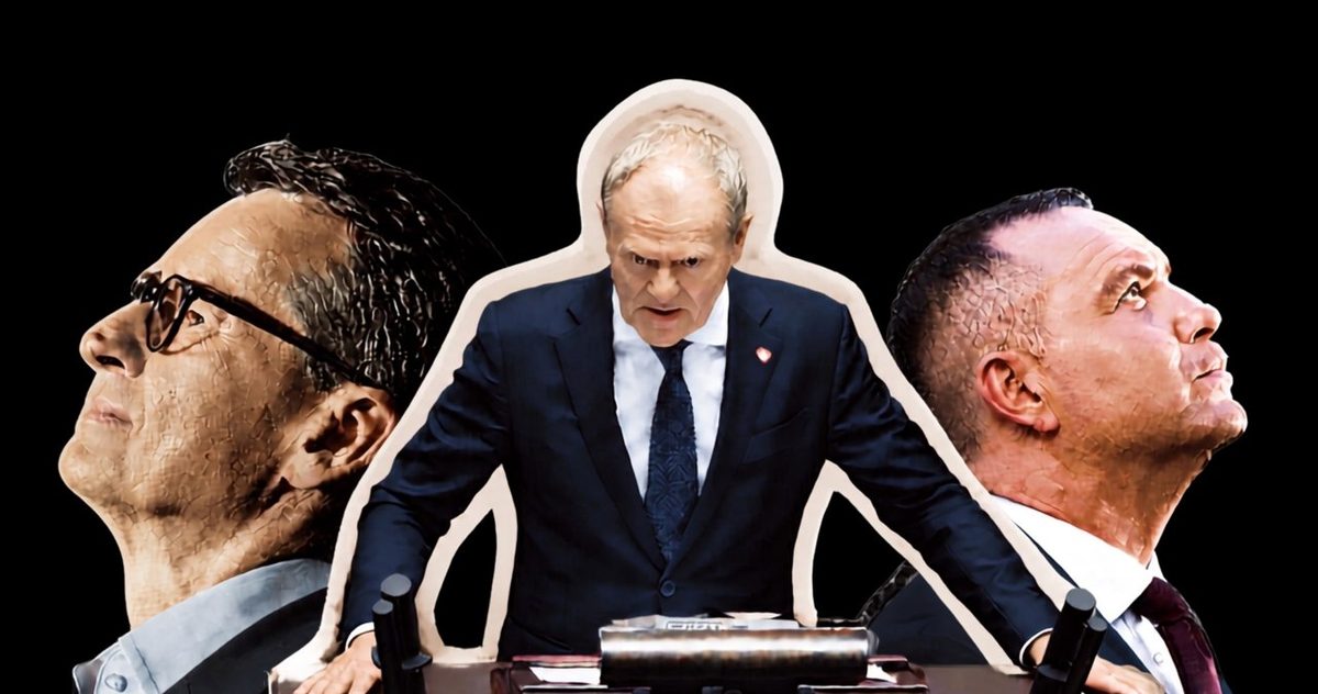 Woś: Tusk realizuje bezczelny plan. I to działa