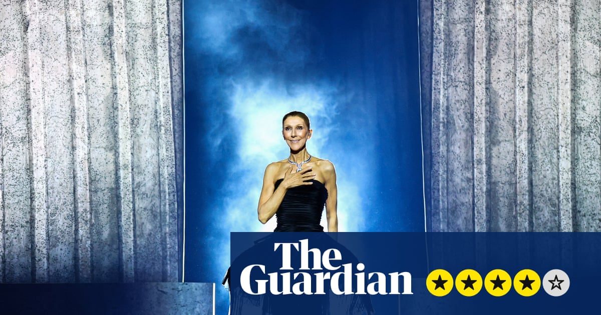 Céline Dion review – singer’s first live show in years marks a triumphant, emotional return