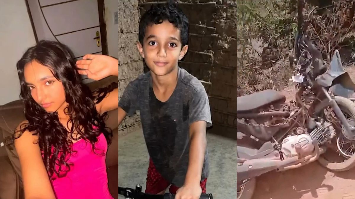 Acidente entre carro e moto mata dois irmãos e deixa uma criança ferida no interior do Maranhão
