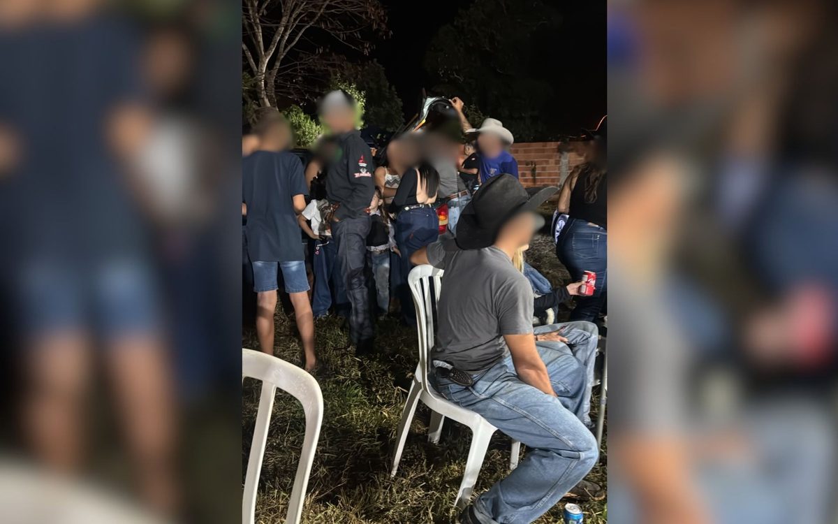 Adolescentes são encontrados consumindo bebida alcoólica em rodeio clandestino no noroeste de SP