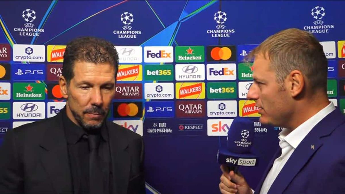 Simeone: "Bene il carattere, difesa da migliorare"