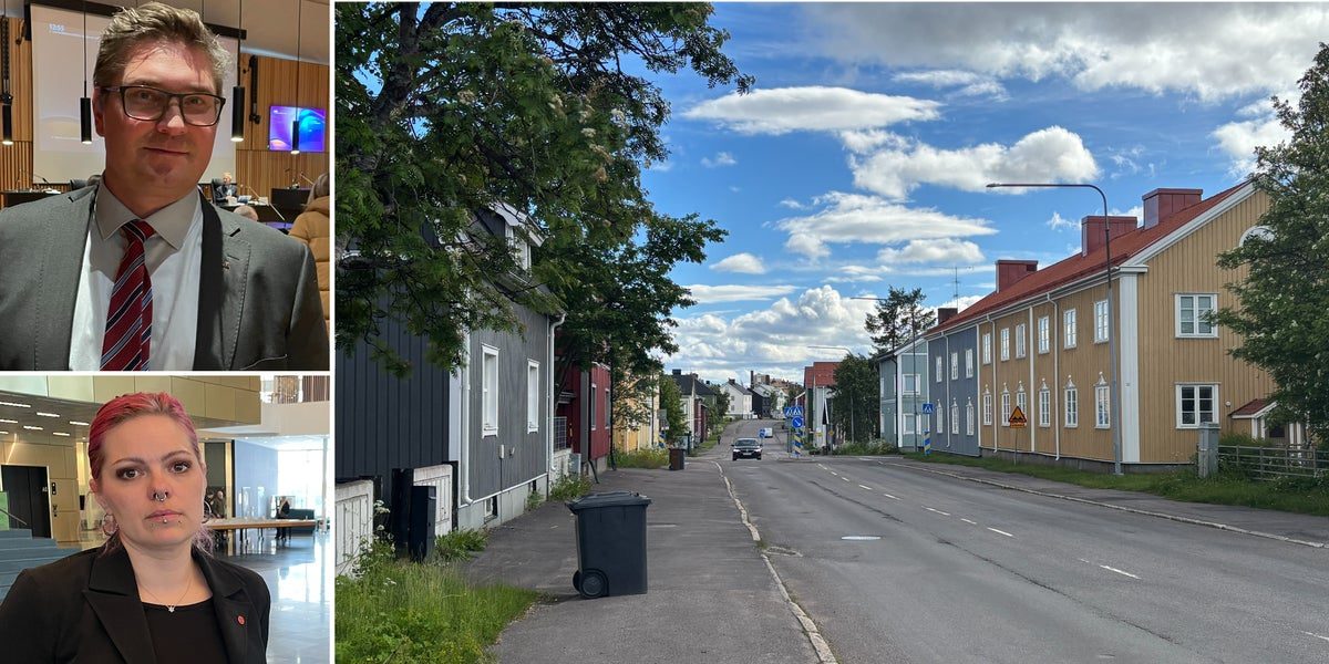 Olika syn i Kirunapolitiken på flytt av hus från gamla stan