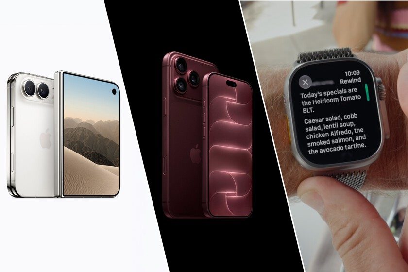 iPhone Duo, iPhone 18 Pro, Apple Watch Series 12, Apple Watch Ultra 4, AirPods 5 y todas las novedades del evento de Ap…