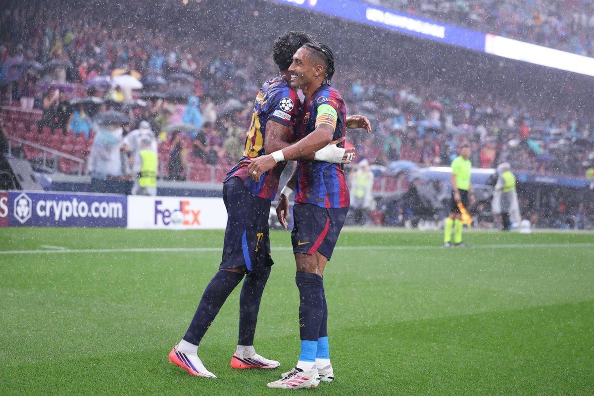 El Barça abre con 'manita' al Feyenoord 'su' Champions