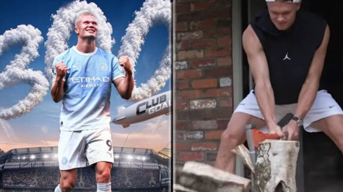 Haaland saca su hacha y desvela su "magia" de leñador para ganar la Champions