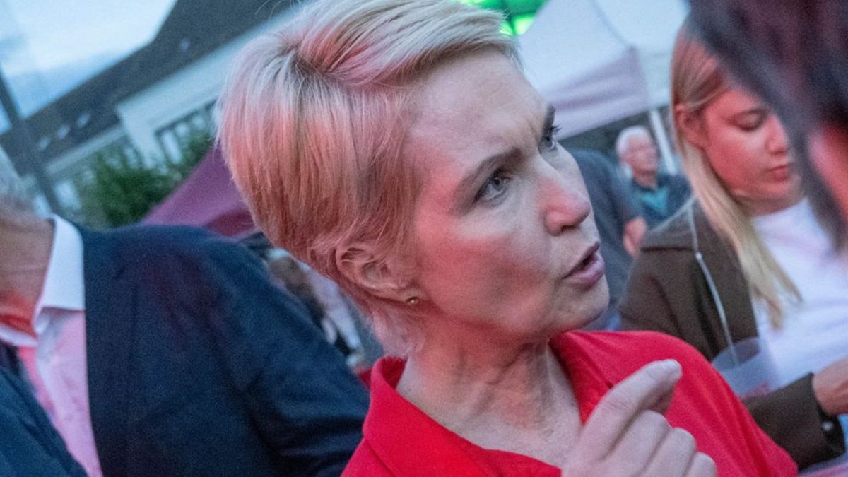 Landtagswahl in MV: Wie Manuela Schwesig dem SPD-Tief trotzen will