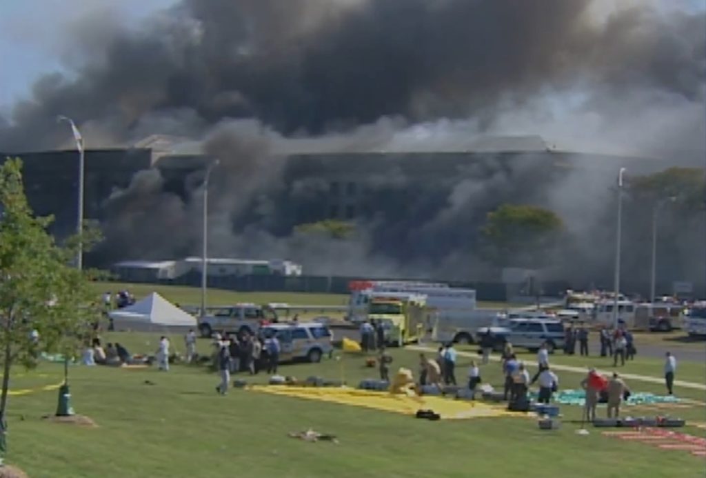 'Total chaos.' How PBS News crews filmed the Pentagon on 9/11