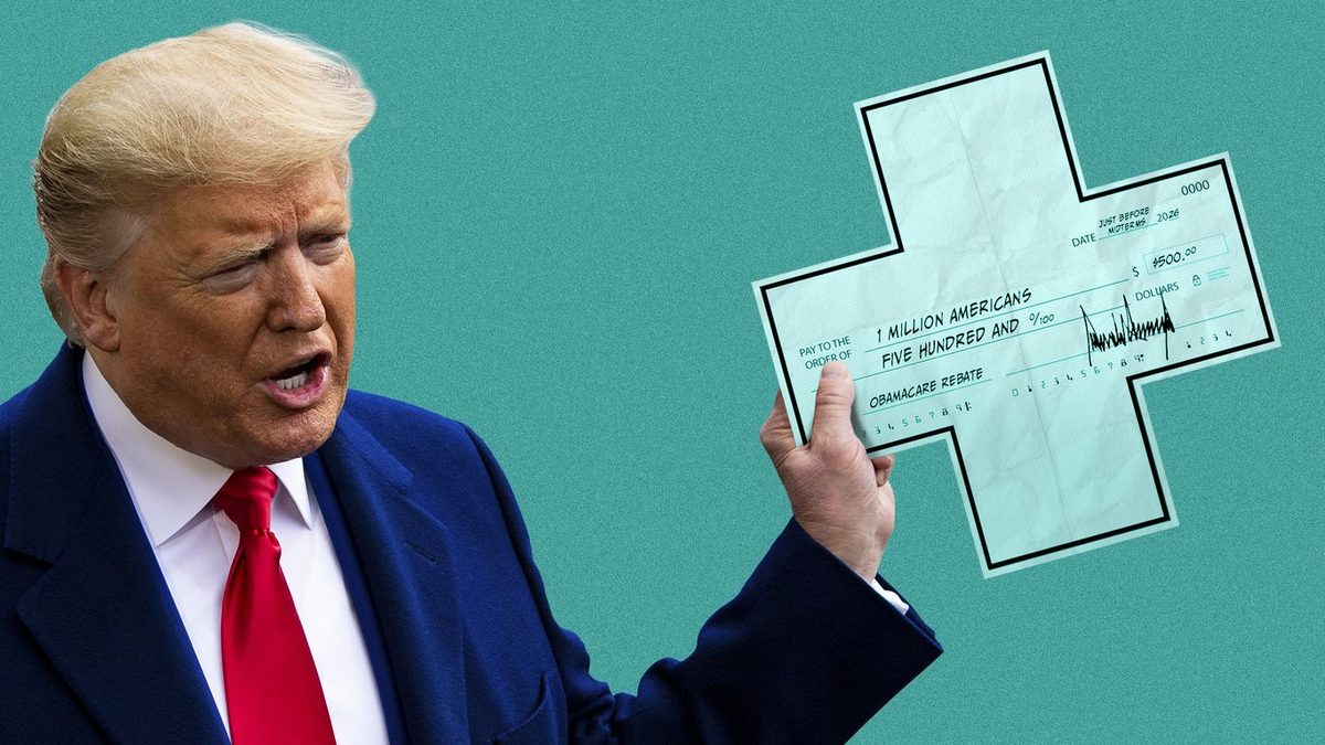 Exclusive: Trump plans to send $500 Obamacare rebates before election