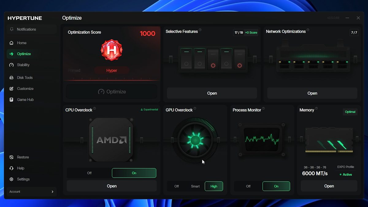 Intel-backed auto-overclocking tool Hypertune optimizes individual systems, not test profiles — tool claims FPS improve…