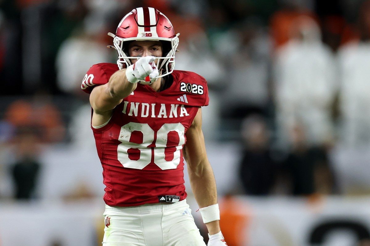 Indiana WR Being Hyped as Future Top-10 NFL Draft Pick