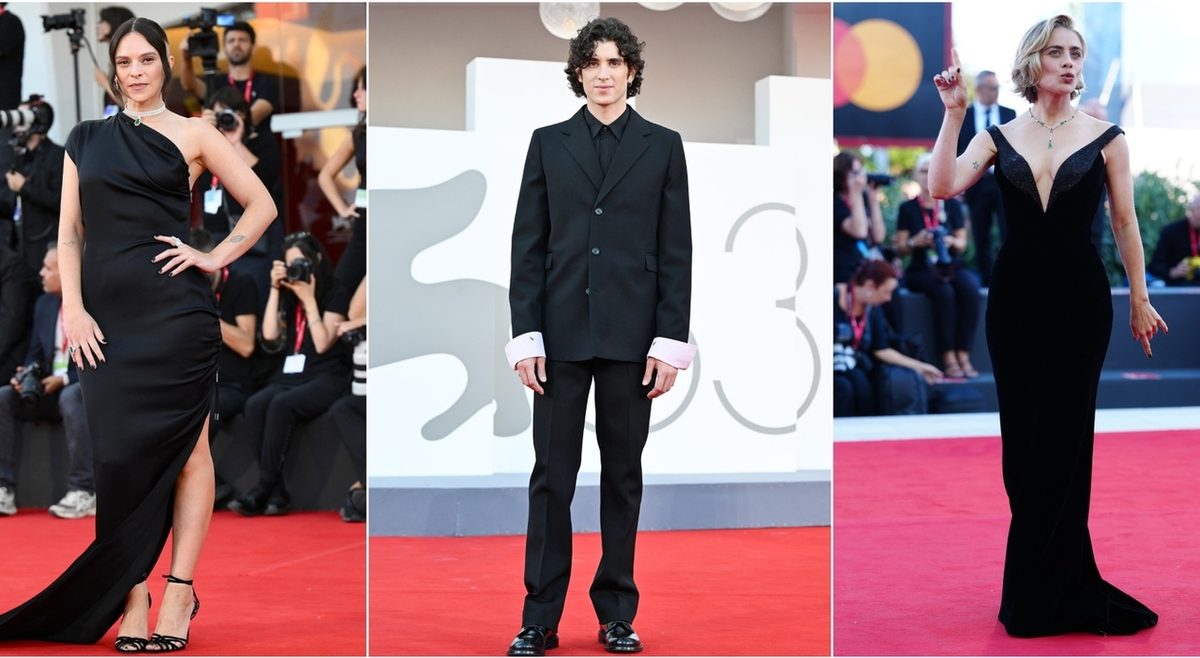 Venezia, pagelle look ultimo red carpet: Scamarcio in smoking (8), Scarano in Armani (9), Maupas ingessato (7)