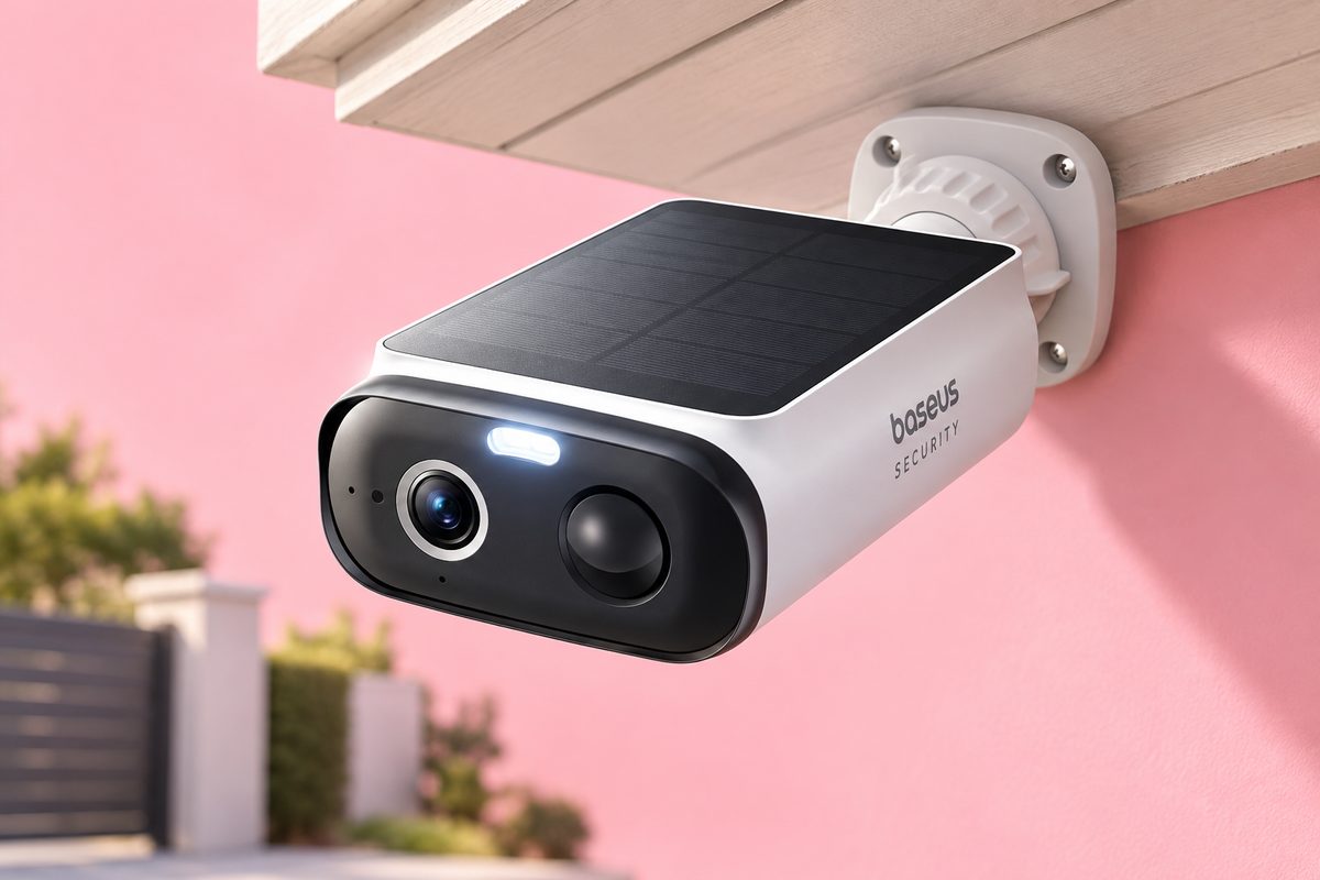 Baseus Security S1 Lite sotto i 54€, sorveglianza solare senza canoni
