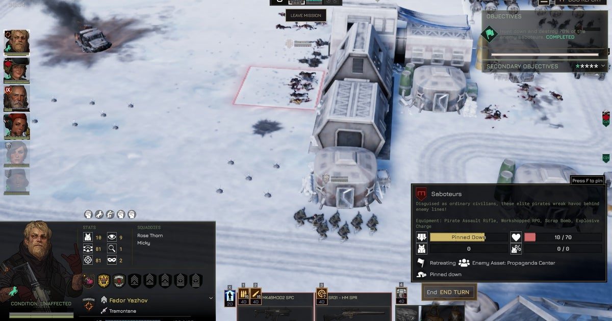 Rally Point: Strong simulation and team building can't carry Menace forever