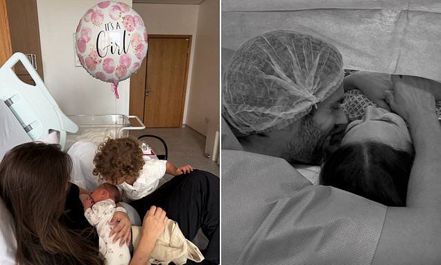 Lucy Watson gives birth! Made In Chelsea star welcomes her second child with husband James Dunmore and shares sweet sna…
